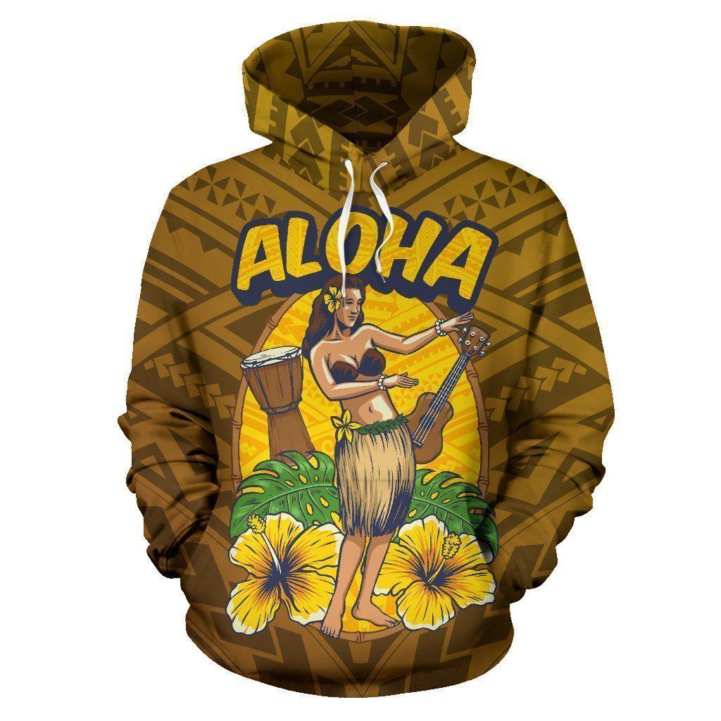 Aloha Hula Dance Hoodie For Travel Days Outdoor Events And Thoughtful Gifts