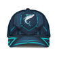 Shark Blue Pattern Ocean Animal Classic Cap For Casual Styling Beach Days And Weekend Adventures