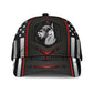 Schnauzer Red Pattern Dog Lover Classic Cap For Comfortable Casual Wear Holidays And Outdoor Trips