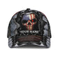 Custom Skull American Crack Classic Cap For Casual Gatherings Travel And Thoughtful Gift Giving
