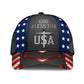 God Bless The USA Patriot Faith Classic Cap For Seasonal Outings Outdoor Adventures And Daily Wear