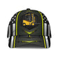 Forklift Truck Flag Carbon Classic Cap For Nature Lovers Travel And Casual Daily Styling