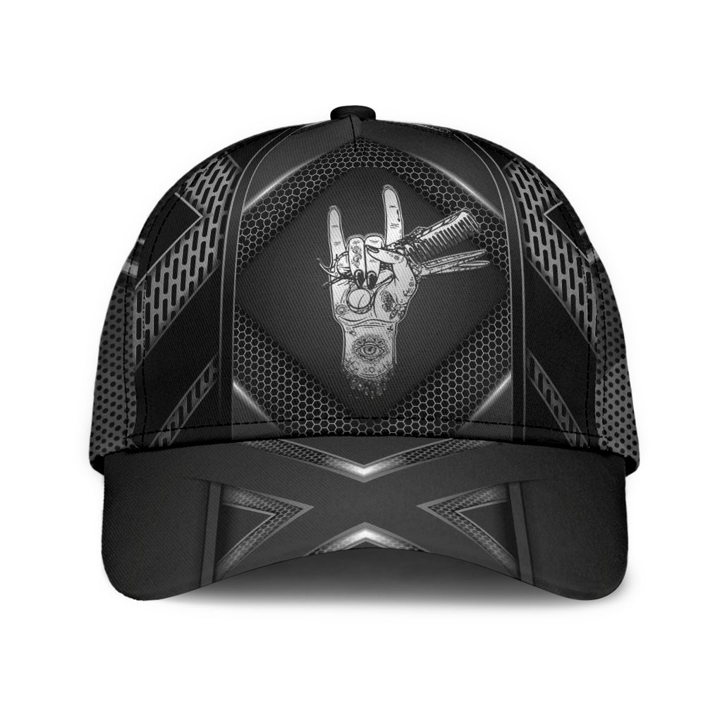 Hairstylist Hustle Barber Life Black Classic Cap For Coastal Trips Outdoor Activities And Gift Giving