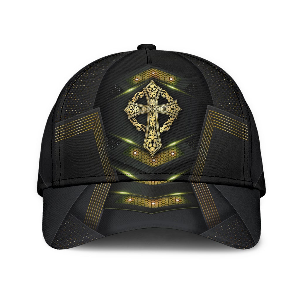 Jesus Cross Faith Symbol Classic Cap For Relaxed Daily Style Vacations And Festival Wear