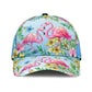 Flamingo Tropical Pattern Classic Cap For Outdoor Adventures Festivals And Casual Wear
