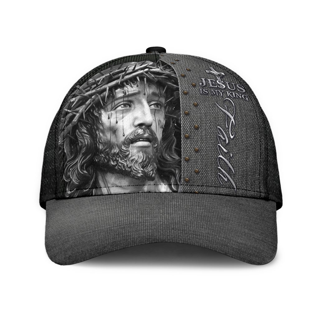 Faith Is My King Classic Cap For Vacation Style Outdoor Activities And Daily Comfort