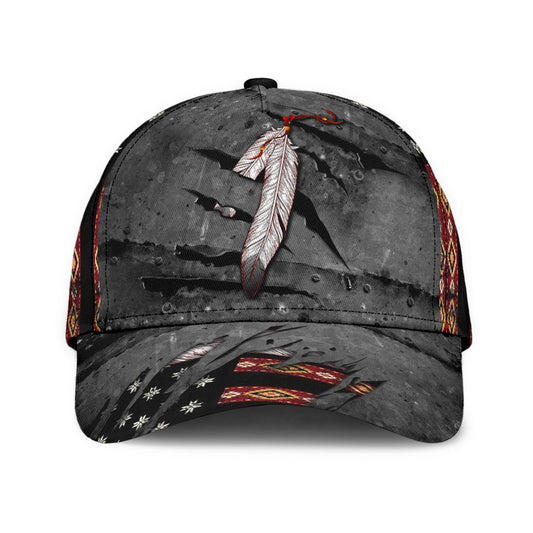 Native Crack Flag Heritage Classic Cap For Daily Outfits Festivals And Thoughtful Gift Giving