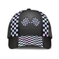 Hologram Pattern Racing Futuristic Classic Cap For Holiday Trips Daily Outfits And Thoughtful Gifting