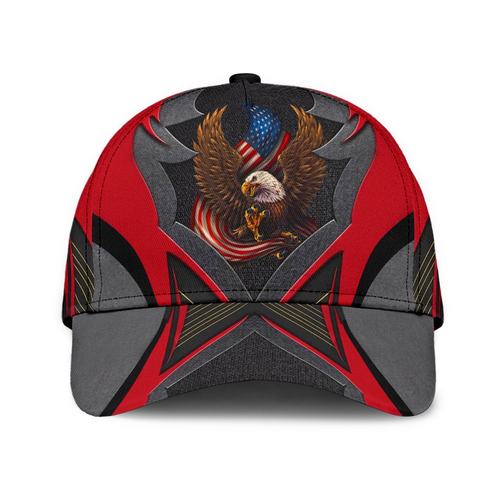 Glorious Eagle US Patriot Classic Cap For Weekend Outings Holidays And Thoughtful Gifting