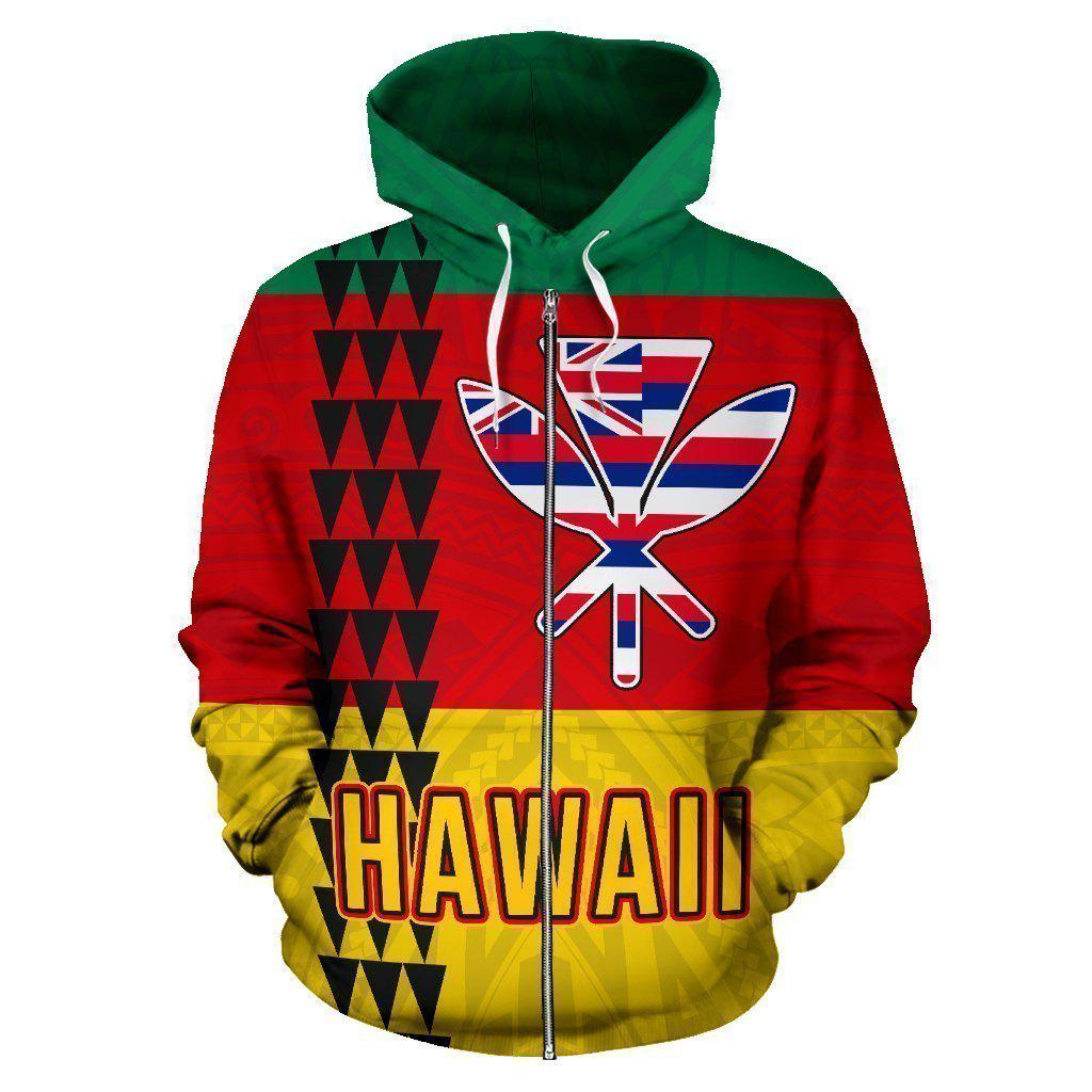 Hawaii Kanaka Flag Hoodie For Traditional Artwork Lovers Travel And Relaxed Daily Outfits
