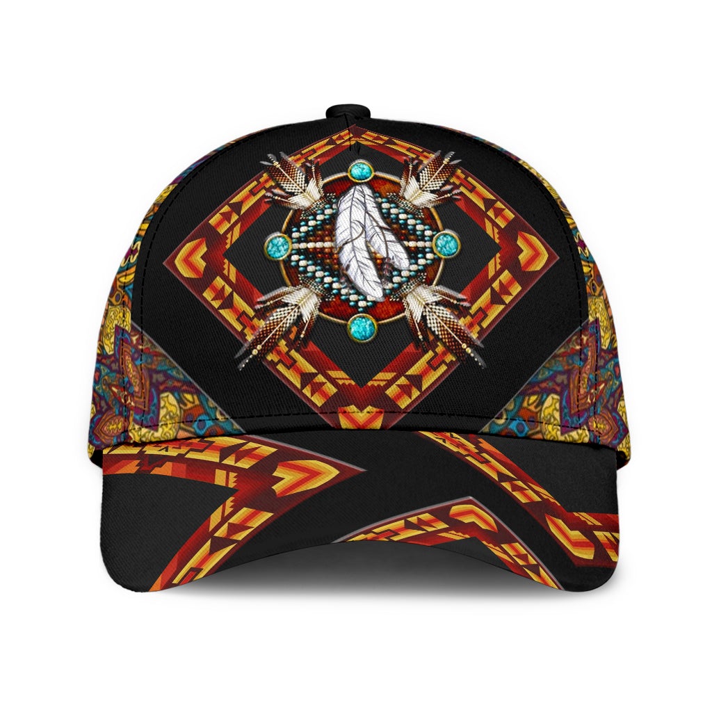 American Native Tribal Heritage Classic Cap For Daily Styling Weekend Travel And Outdoor Activities