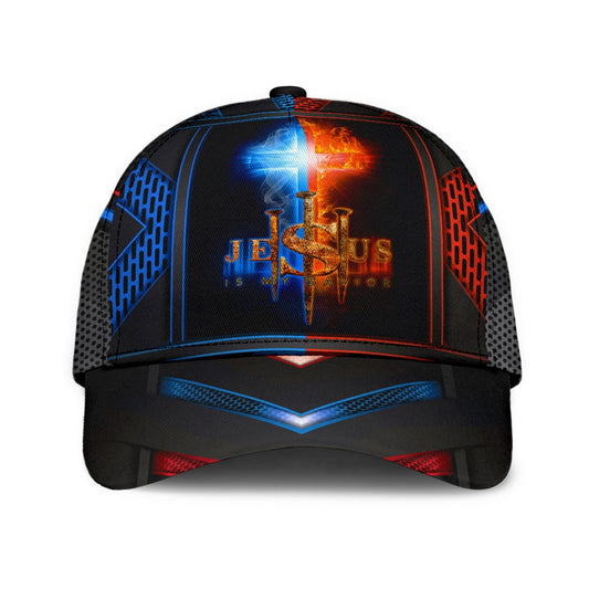 Faith Savior Fire And Water Classic Cap For Nature Lovers Travel And Casual Daily Styling