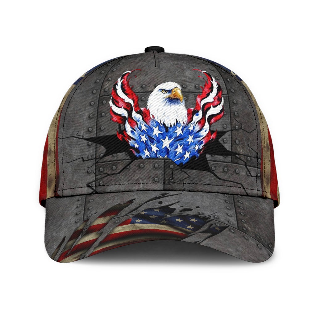 Crack American Eagle Classic Cap For Outdoor Events Beach Travel And Relaxed Daily Style