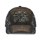 Hunting Is My Favorite Season Classic Cap For Comfortable Casual Wear Holidays And Outdoor Trips