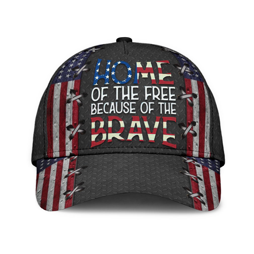 American Home Of The Free Classic Cap For Travel Adventures Weekend Wear And Casual Style