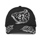 Custom Racing Personalized Number Classic Cap For Daily Wear Travel And Outdoor Activities