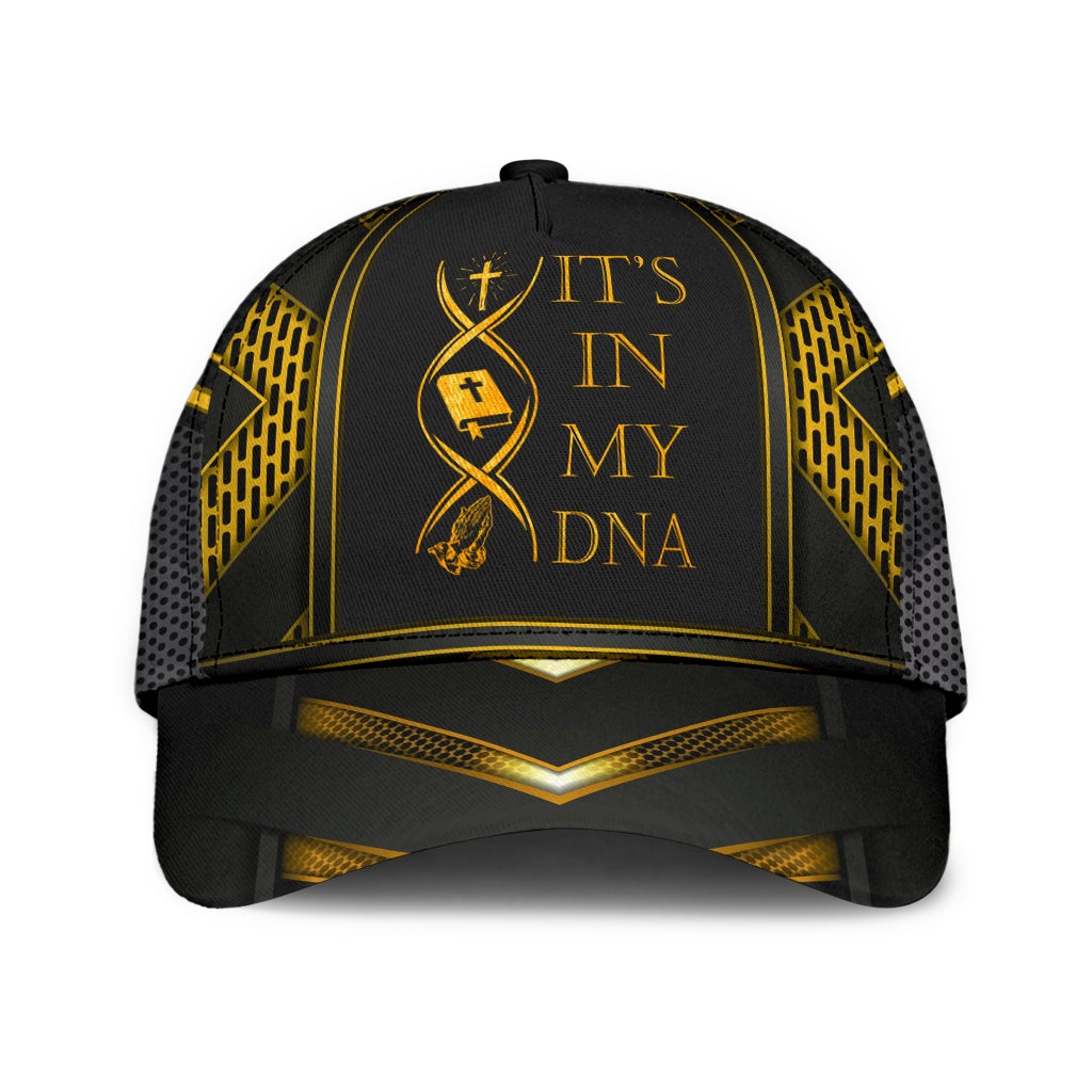 Faith Is In My Dna Classic Cap For Summer Outings Festivals And Relaxed Daily Wear