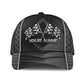 Custom Racing Flag Lover Personalized Name Classic Cap For Beach Days Travel And Relaxed Everyday Outfits