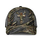 Faith Hunting Fishing Camo Classic Cap For Festivals Vacations Outdoor Fun And Daily Comfort