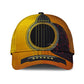 Guitar Gift Music Lover Classic Cap For Summer Vacations Parties And Outdoor Events