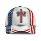 White God Bless America Classic Cap For Casual Styling Holiday Travel And Weekend Adventures