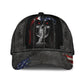 Shhh Silent Skull American Classic Cap For Casual Styling Holiday Travel And Weekend Adventures