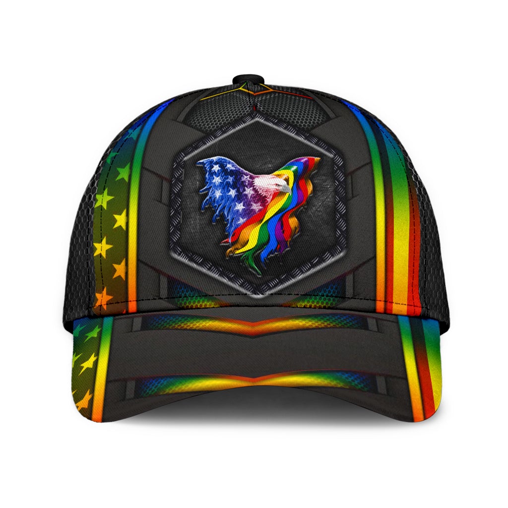 Pride American Eagle Classic Cap For Weekend Travel Outdoor Events And Casual Outfits