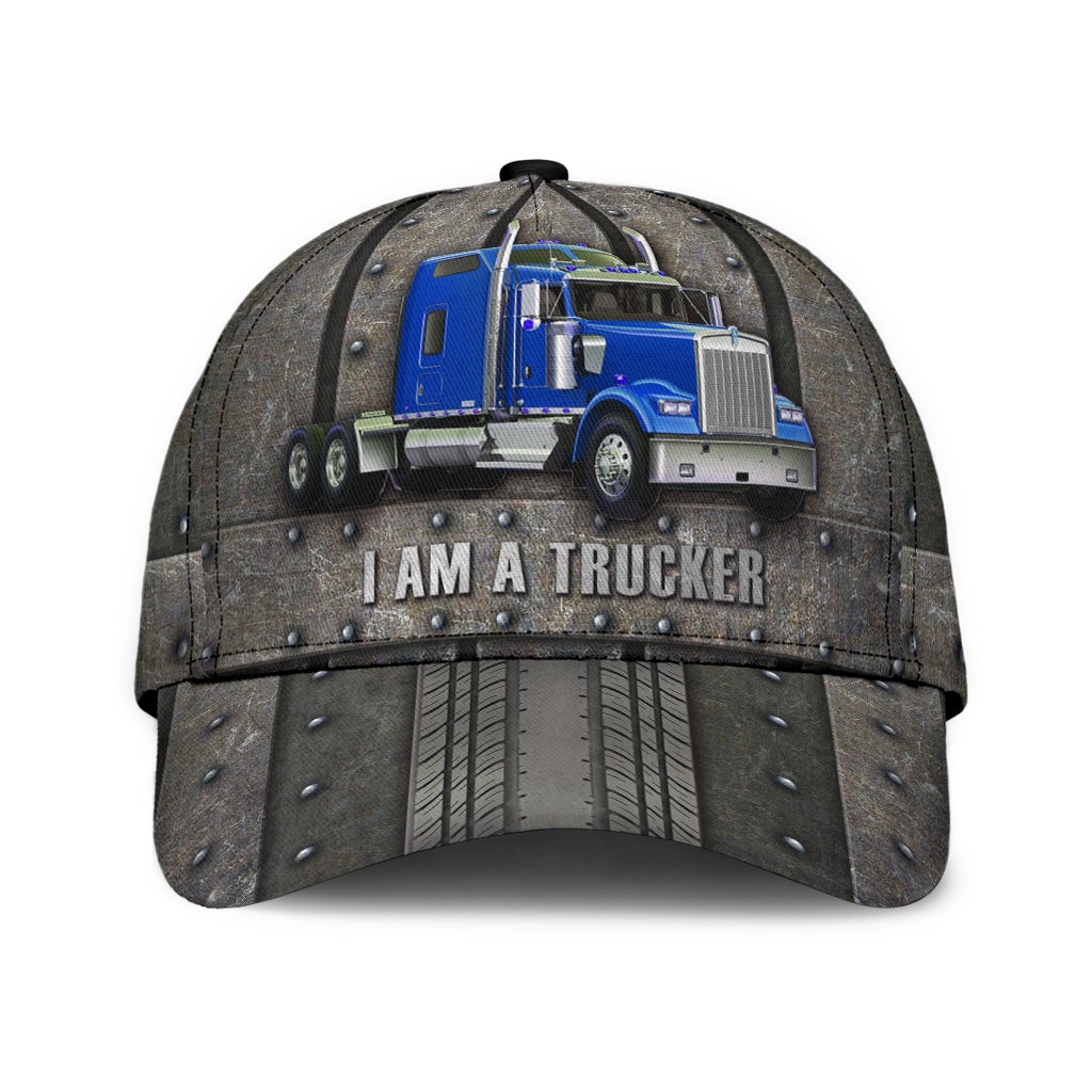 Proud Truck Driver Lifestyle Road Life Classic Cap For Festivals Travel Adventures And Casual Gift Giving