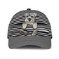 Schnauzer Says Hi Cute Dog Classic Cap For Nature Lovers Travel And Casual Daily Styling
