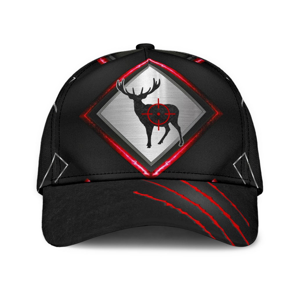 Deer Hunting Center Focus Outdoor Classic Cap For Daily Outfits Festivals And Thoughtful Gift Giving