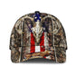 Deer Hunting Camo Pattern Classic Cap For Weekend Travel Outdoor Events And Casual Outfits