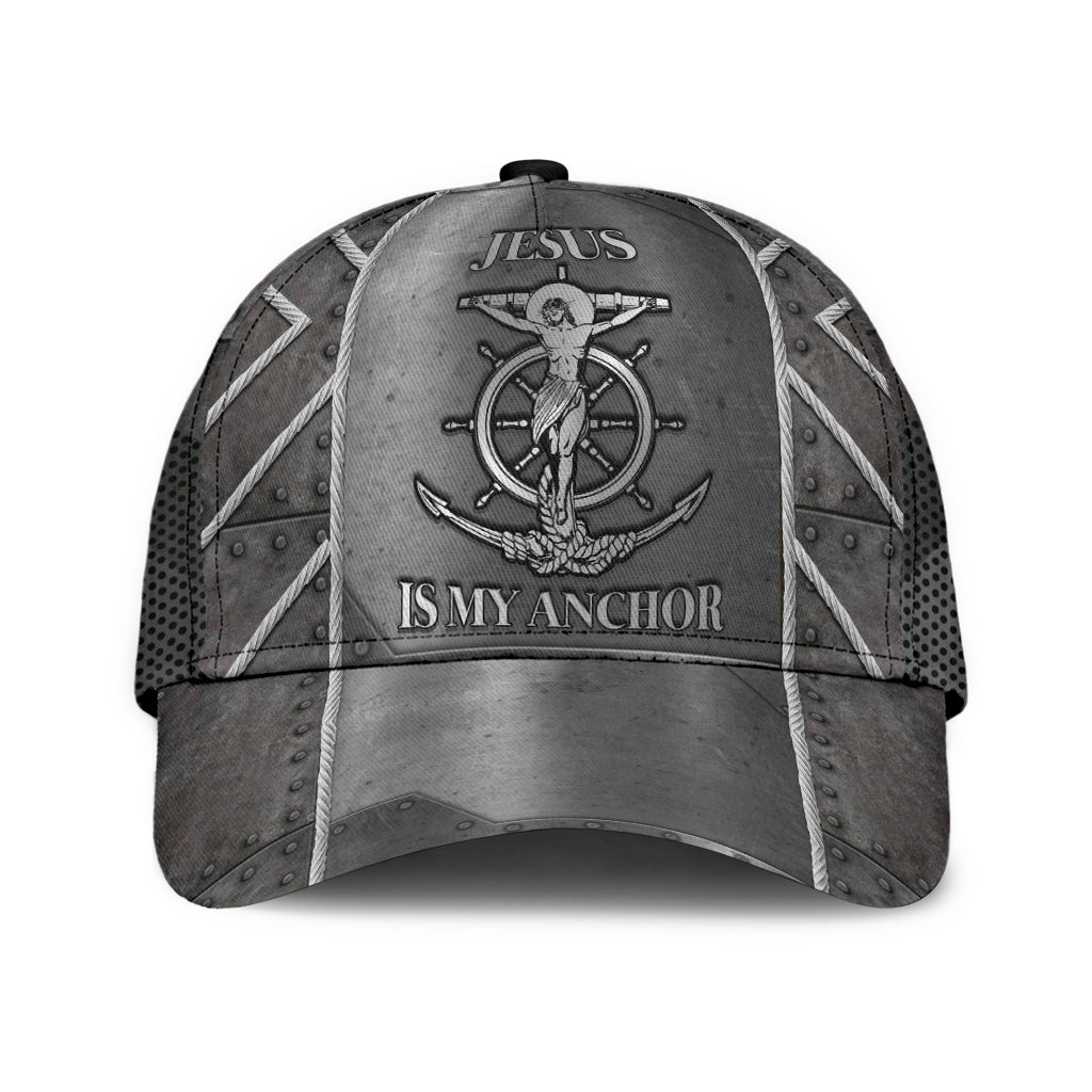Faith Is My Anchor Classic Cap For Holiday Adventures Parties And Comfortable Styling