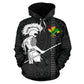 Hawaiian Warrior Tattoo Hoodie For Everyday Streetwear Seasonal Travel And Gift Giving