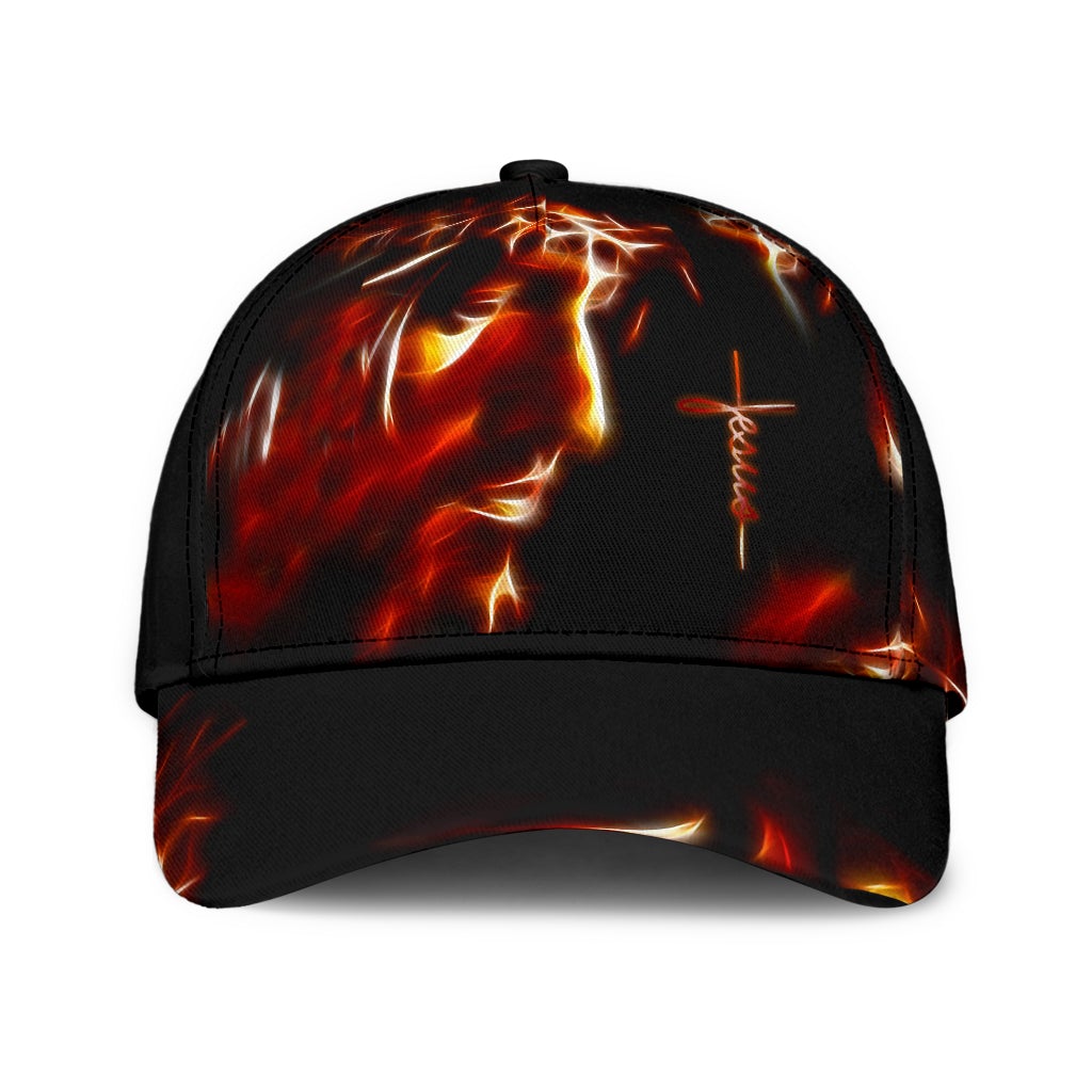 Jesus Red Light Faith Classic Cap For Casual Adventures Parties And Seasonal Styling