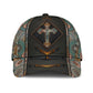 Jesus Cross Mandala Spiritual Classic Cap For Daily Comfort Outdoor Fun And Weekend Vacations