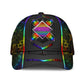 Pride Neon Pattern Classic Cap For Relaxed Outfits Outdoor Events And Holiday Trips