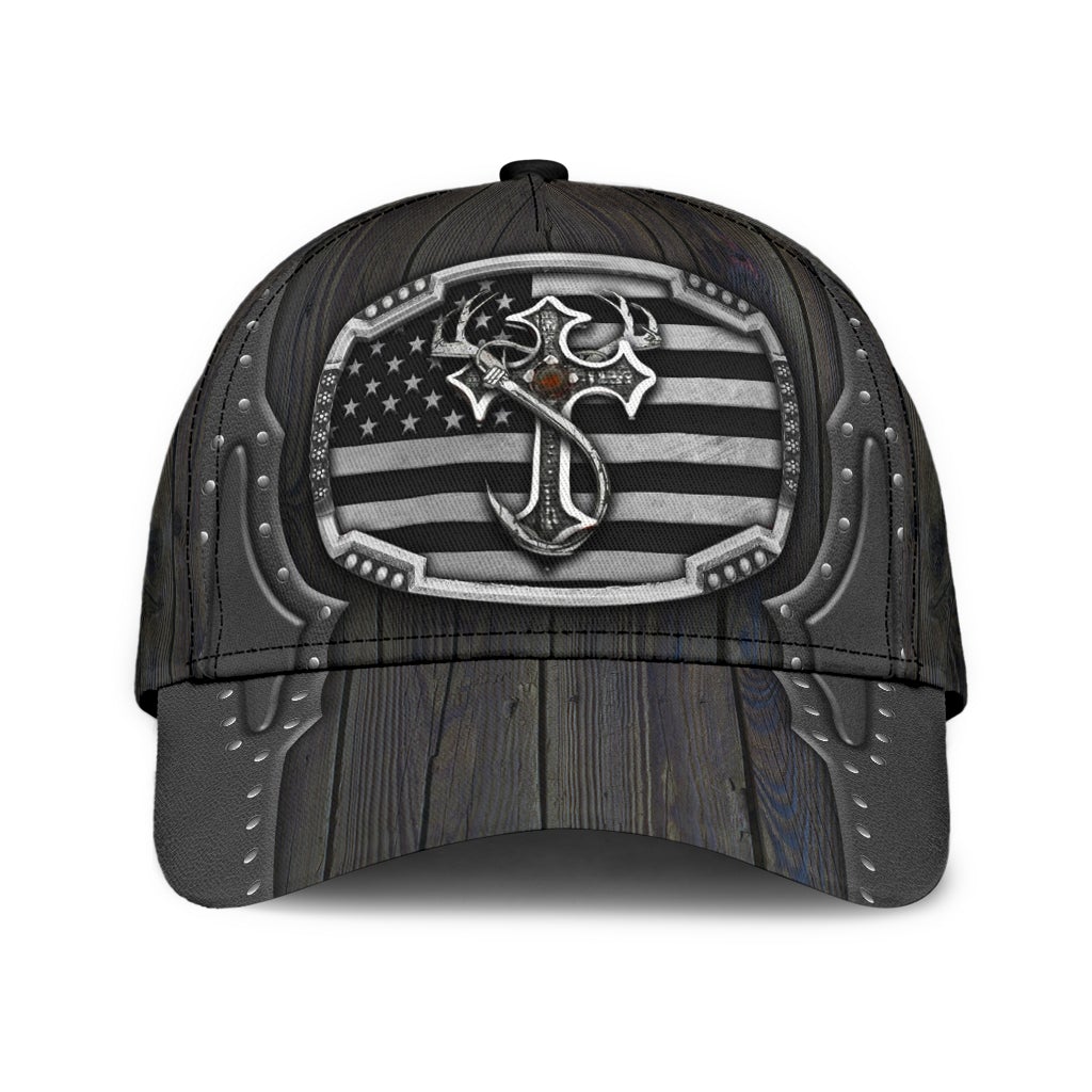 Jesus Hunting Fishing Outdoor Faith Classic Cap For Everyday Outfits Coastal Travel And Gift Giving