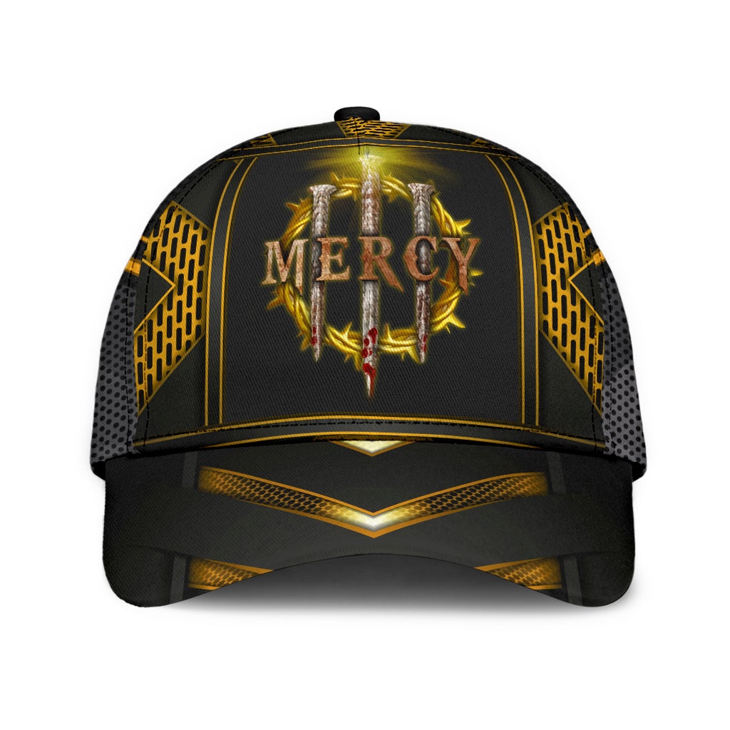 Divine Mercy Jesus Cross Faith Classic Cap For Everyday Outfits Coastal Travel And Gift Giving