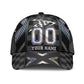 Custom Racing Hologram Personalized Name Number Classic Cap For Casual Adventures Parties And Seasonal Styling