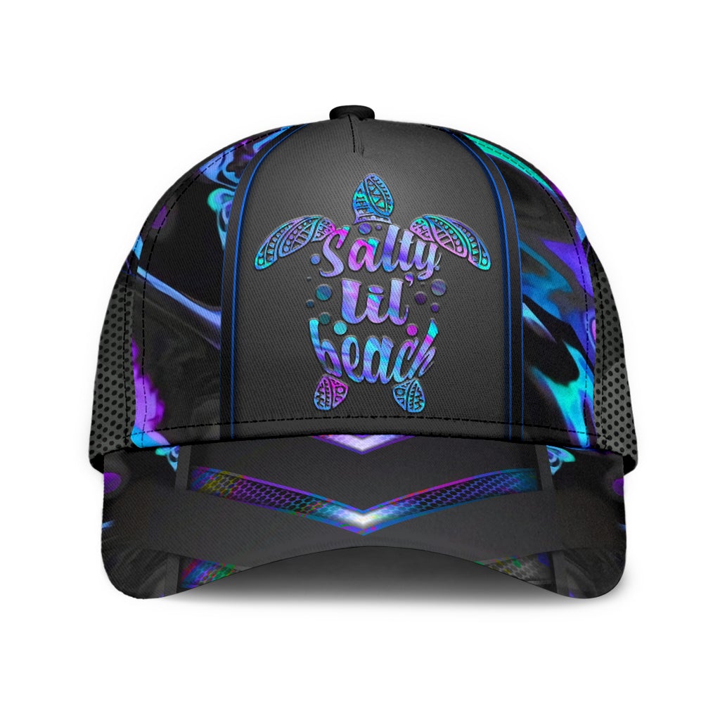 Salty Lil Beach Summer Vibe Classic Cap For Beach Vacations Outdoor Trips And Everyday Comfort