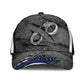 Back The Blue Crack US Flag Police Classic Cap For Relaxed Daily Style Vacations And Festival Wear