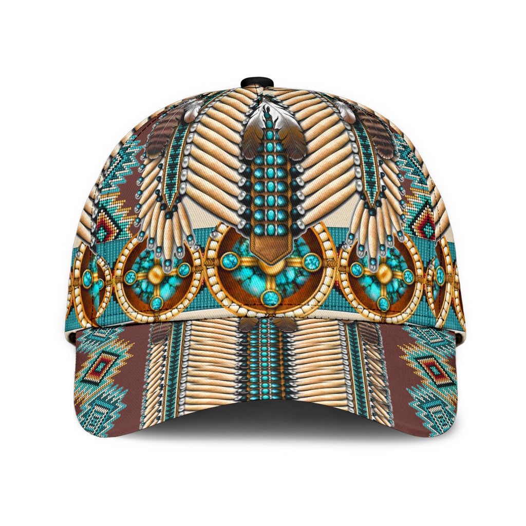 Native Pattern American Heritage Classic Cap For Casual Outfits Vacations And Everyday Styling