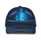 Sea Turtle Carbon Pattern Classic Cap For Comfortable Casual Wear Holidays And Outdoor Trips