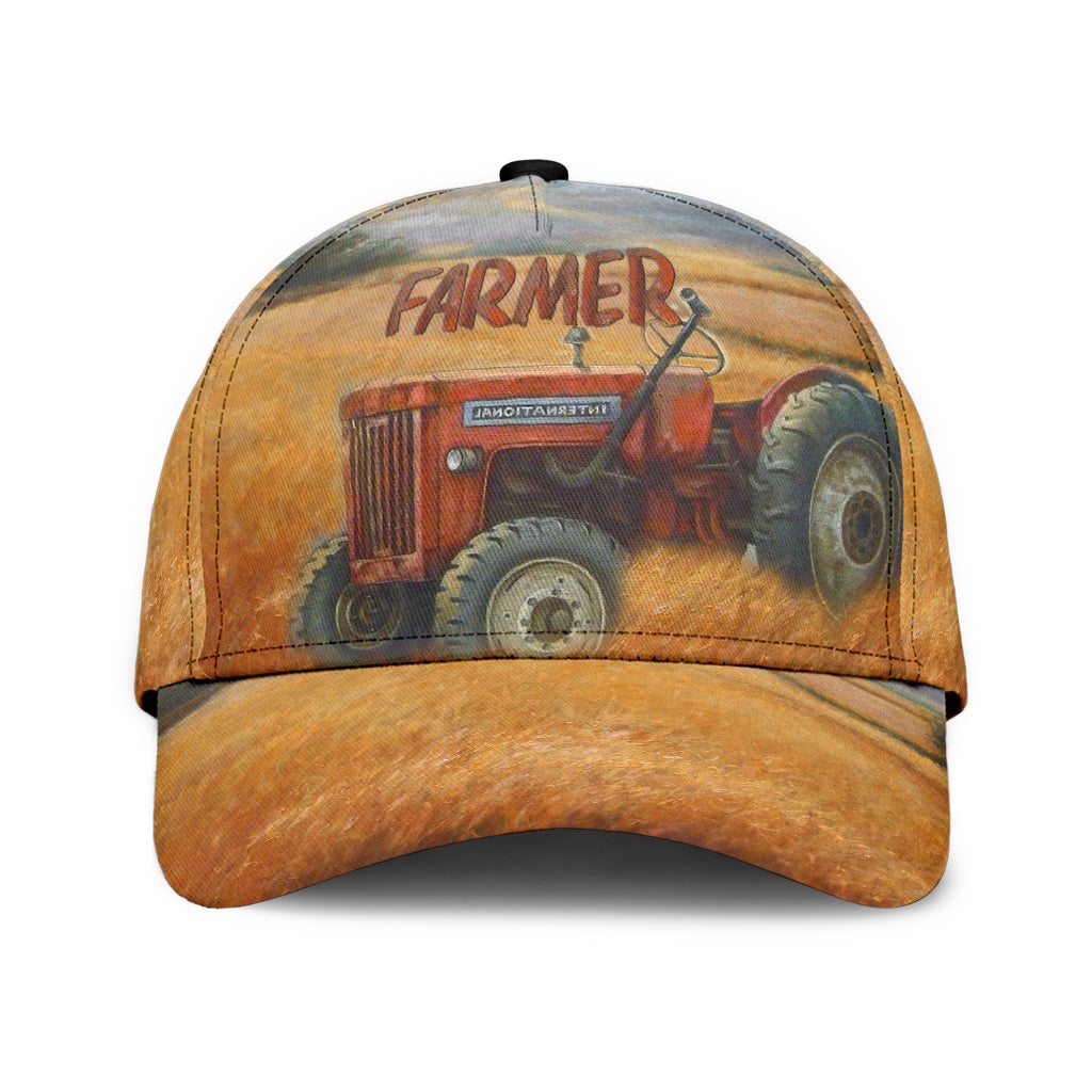 Farmer Tractor Field Life Classic Cap For Holiday Trips Daily Outfits And Thoughtful Gifting