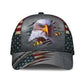 Eagle Proud American Flag Classic Cap For Casual Outfits Vacations And Everyday Styling