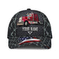 Custom Truck Driver Metal American Classic Cap For Weekend Travel Outdoor Events And Casual Outfits