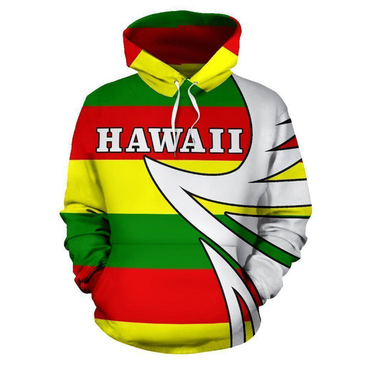 Hawaii Kanaka Flag Warrior Hoodie For Traditional Inspired Outfits Travel And Thoughtful Gifts
