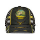 Fishing Camo US Flag Yellow Classic Cap For Travel Adventures Weekend Wear And Casual Style