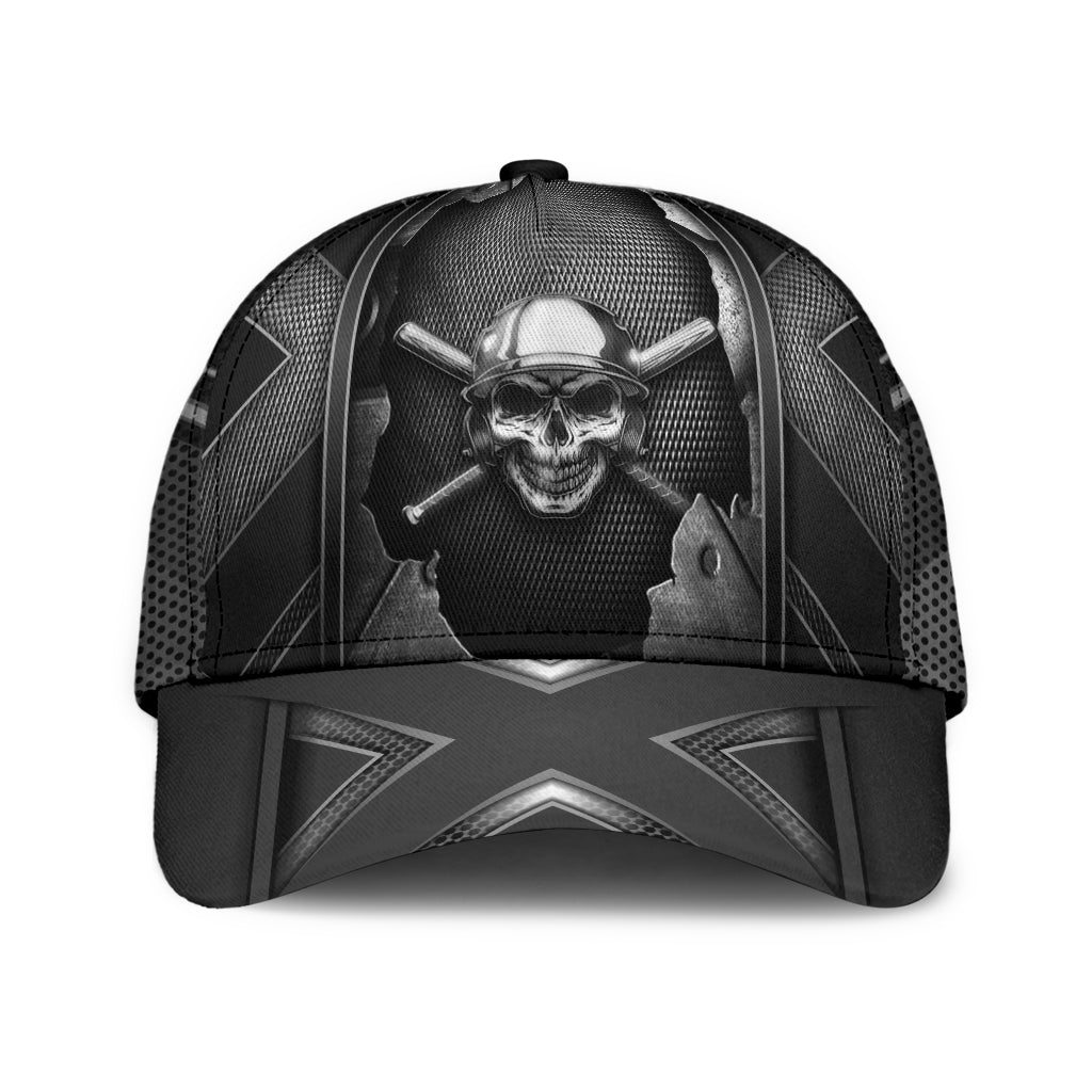 Skull Baseball Helmet Classic Cap For Beach Outings Holidays And Thoughtful Everyday Style