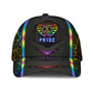 Peace Love Pride Classic Cap For Vacation Style Outdoor Activities And Daily Comfort
